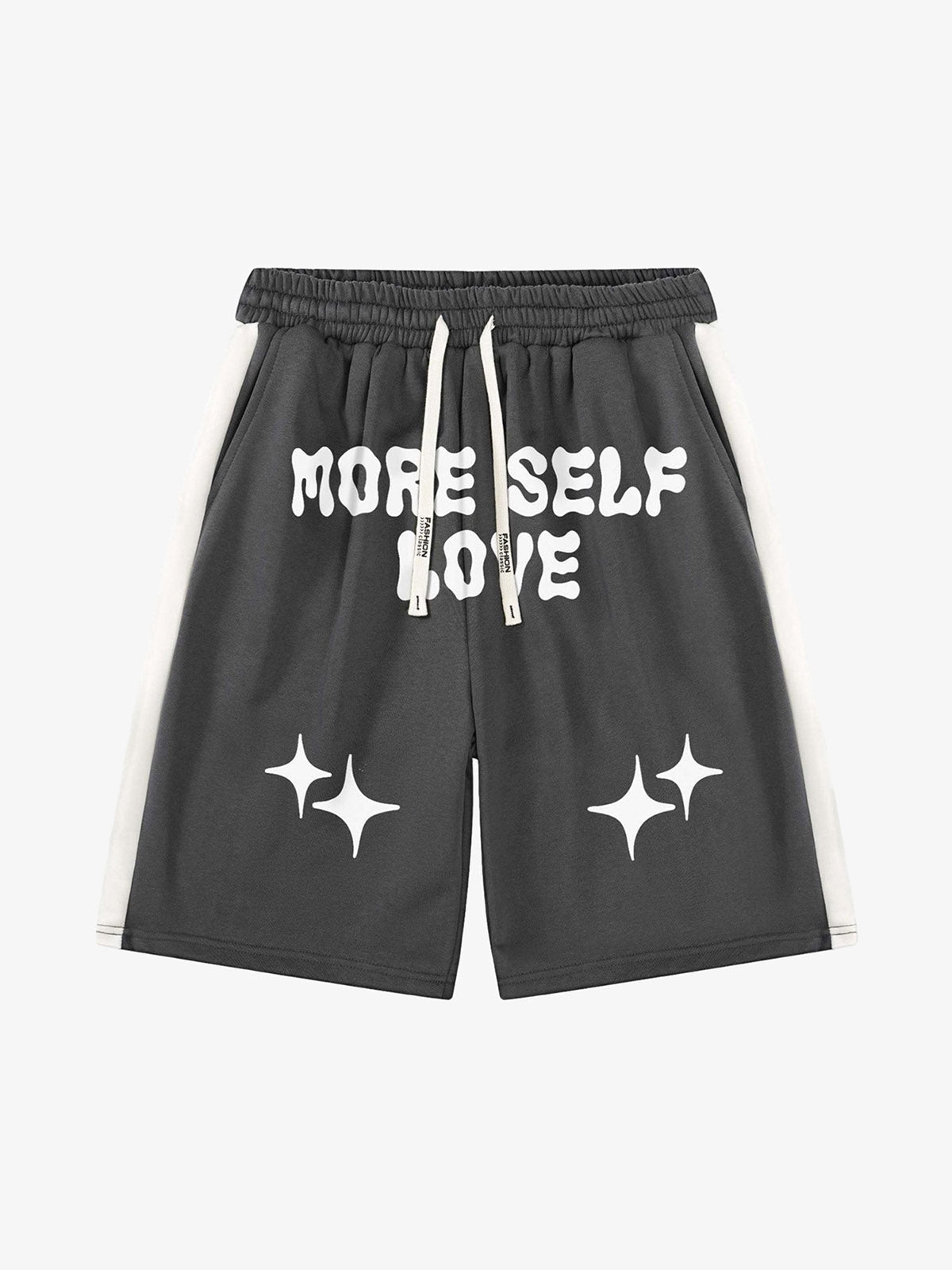 Thesupermade Color-coded Printed Casual Shorts 