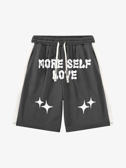 Thesupermade Color-coded Printed Casual Shorts 