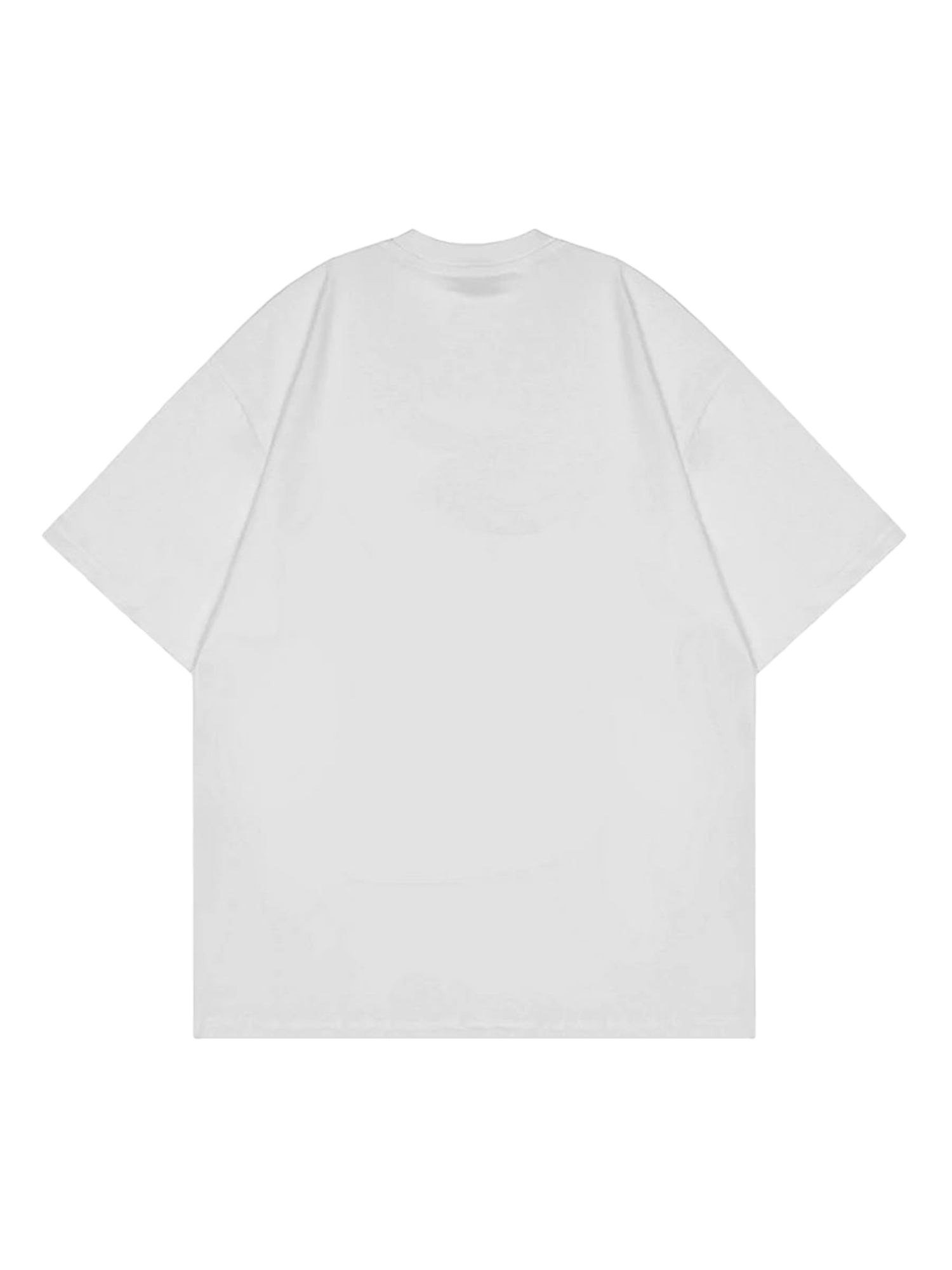 Thesupermade Head Print Hip Hop T-shirt - 1564