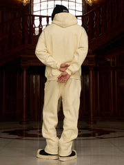 Thesupermade Street Hip-Hop Letters Fleece Tracksuit - 2230 