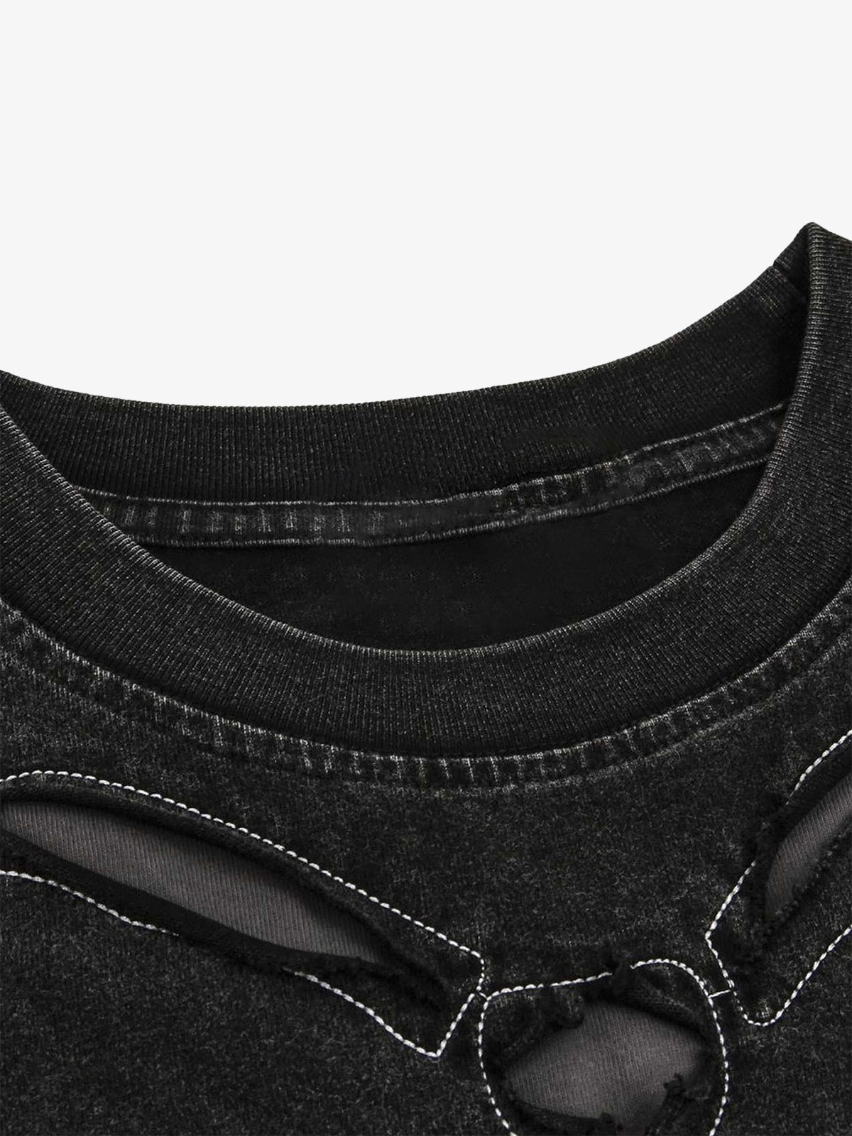 Dark Bones Washed Short-sleeved T-shirt - 1627 