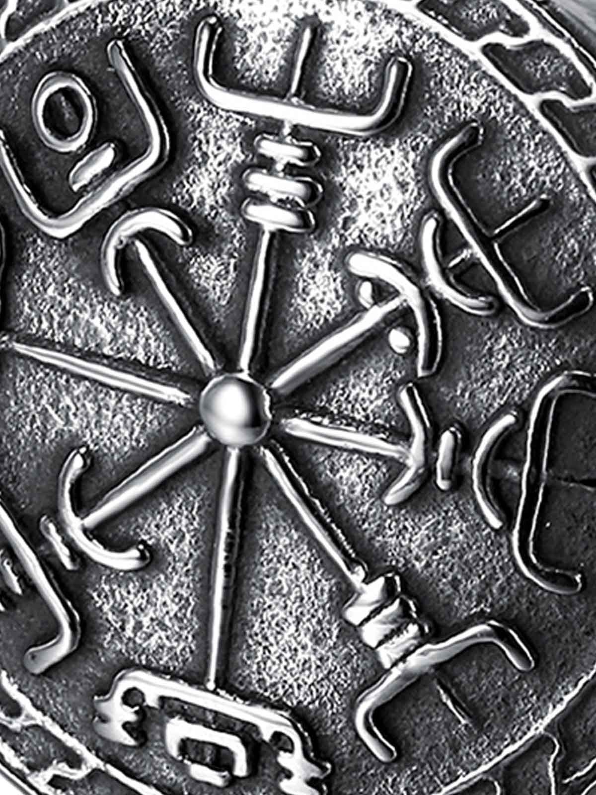 Engraved Stainless Steel Ring 