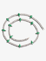 Thesupermade Hip Hop Collarbone Chain Necklace - 2221 