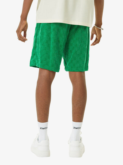 Thesupermade Embroidered Corduroy Shorts -1181 