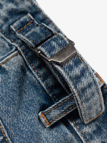 Street Ripped Denim Shorts 