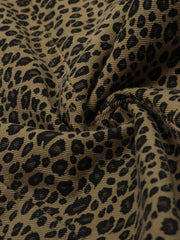 Cheetah Print Barrel Pants - 2416 