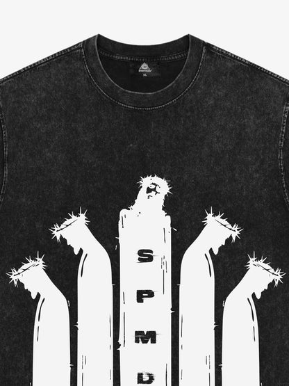 Original Saint Slogan Graphic T-Shirt 