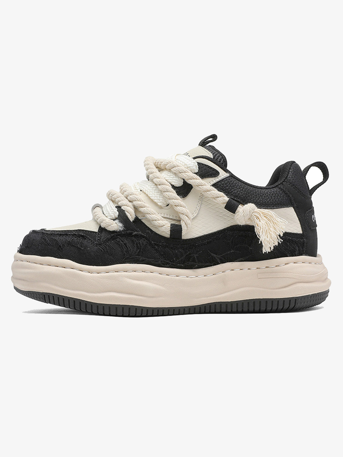 Rope Lace Platform Sneakers 