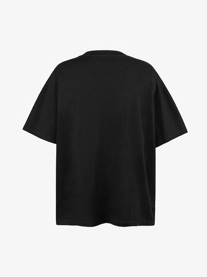 Angel Print Oversized T-Shirt 