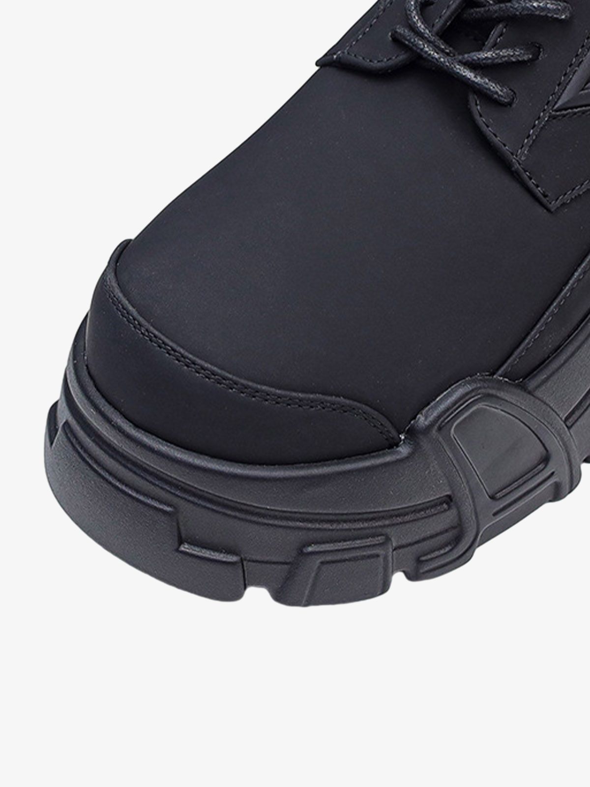 All-Black Platform Shoes 