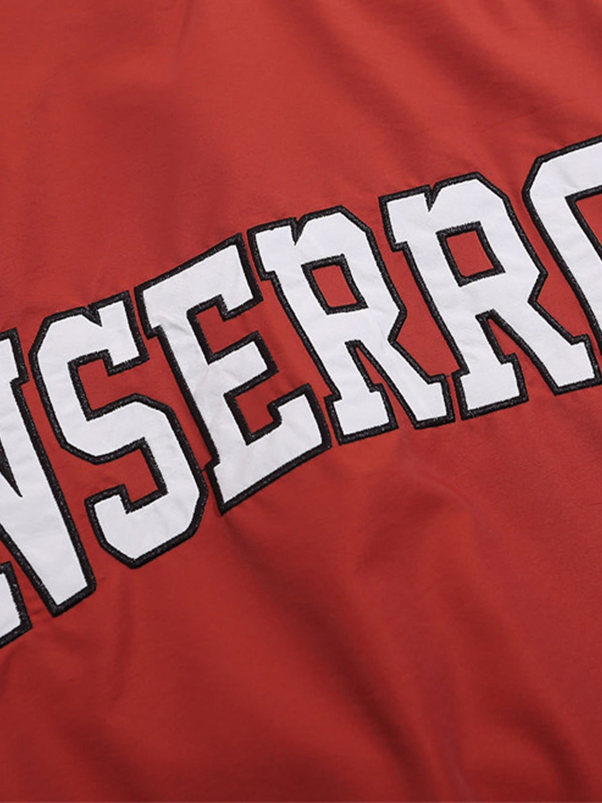 Street V-Neck Baseball-Inspired Sweatshirt 
