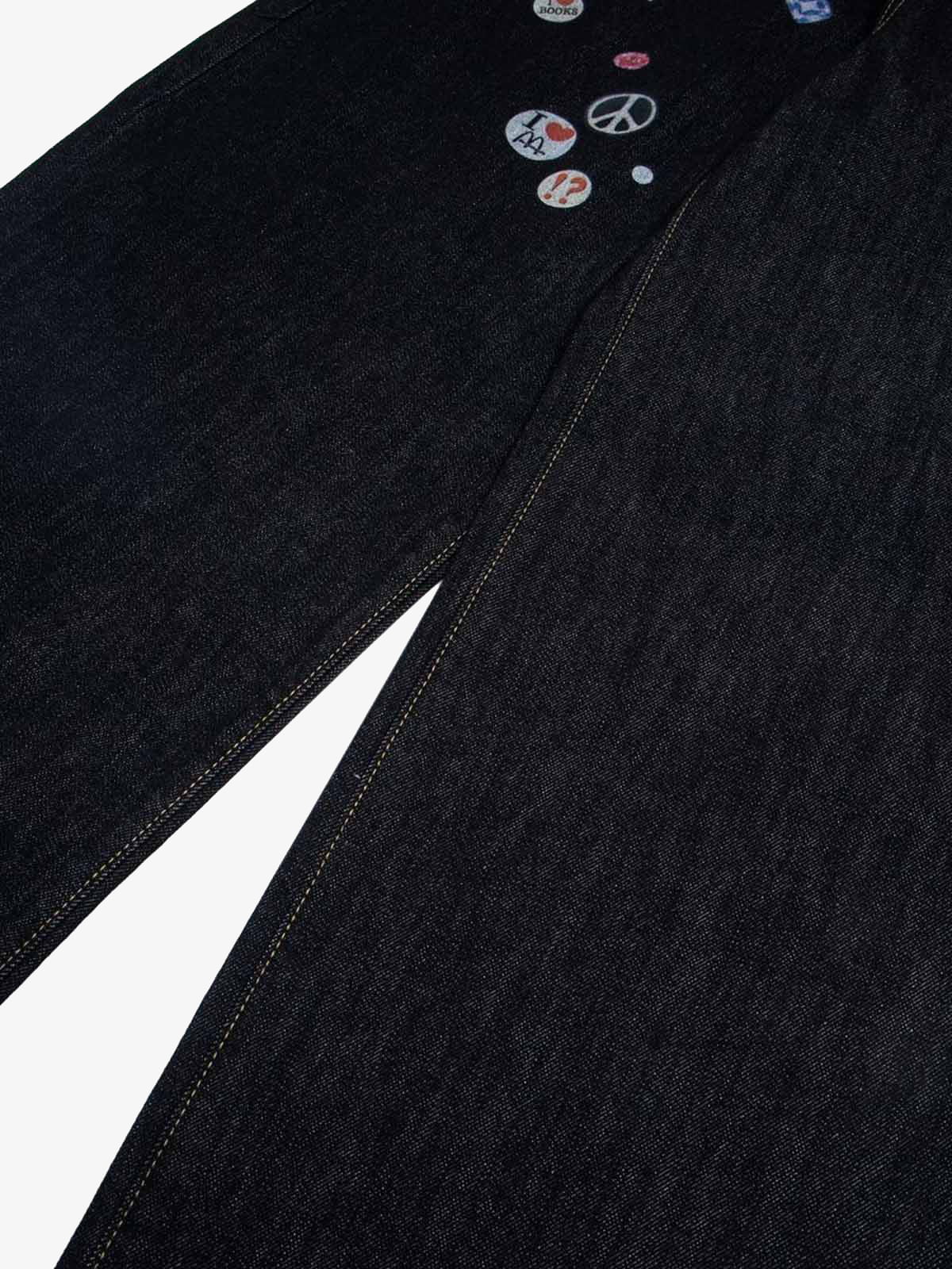 Print RO Style Baggy Jeans 