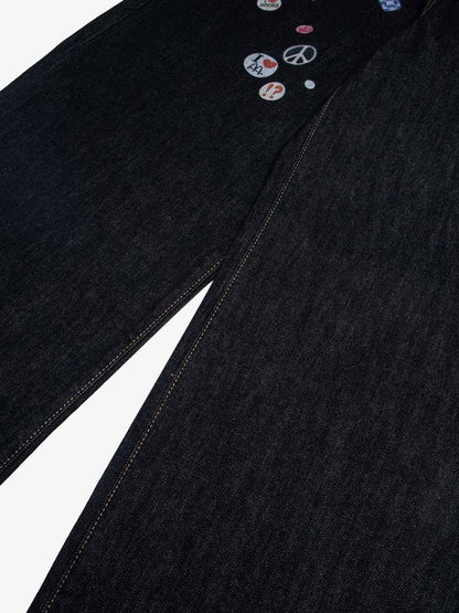 Print RO Style Baggy Jeans 