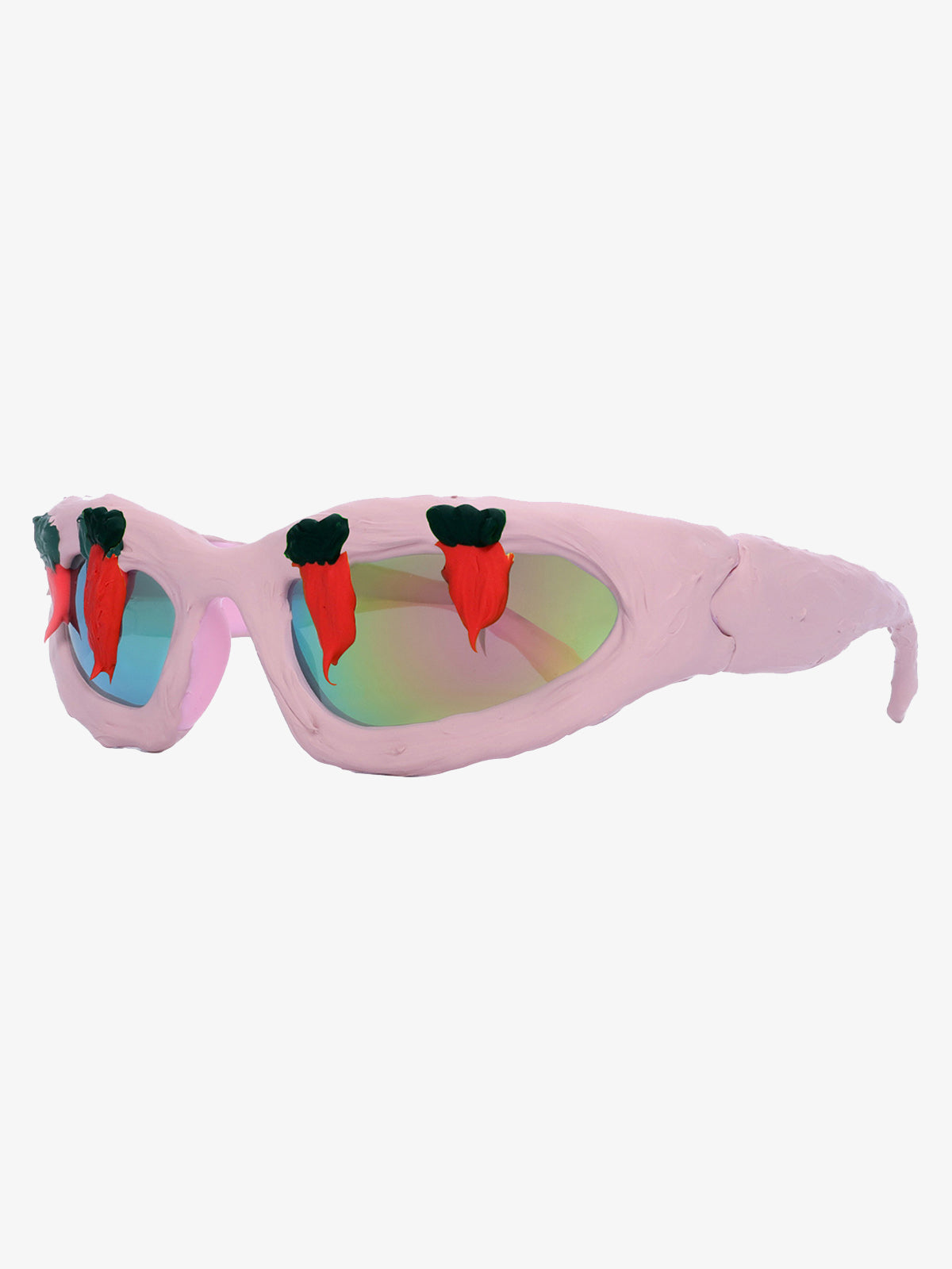 Fun Carrot-Embellished Sunglasses 
