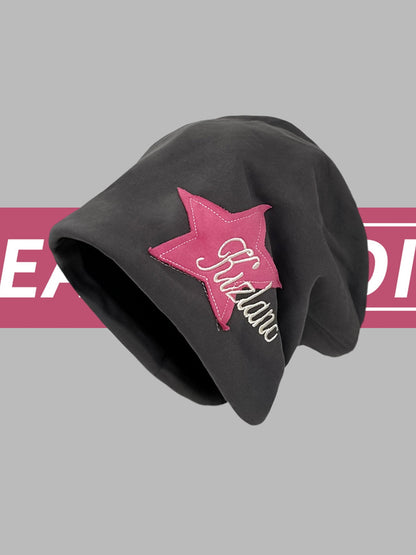 Thesupermade Star Embroidered Wrap Hat - 1703 
