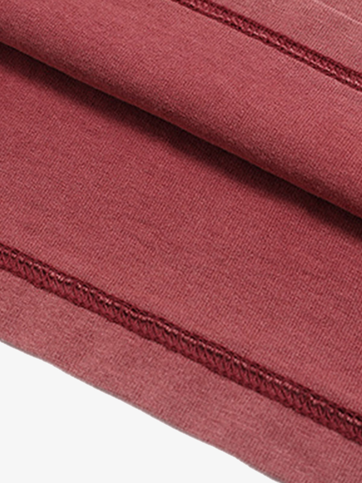 Rock Style Retro Letter Print T-shirt 