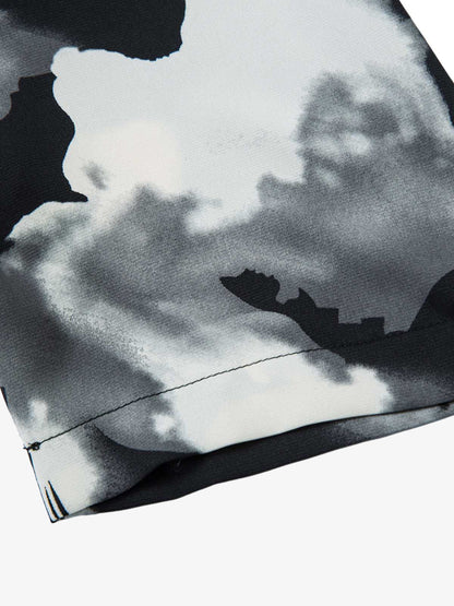 Abstract Tie-Dye Print Shirt 