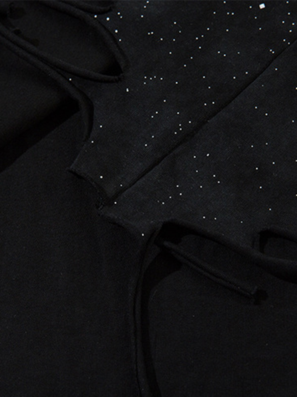 Street Chain Waistcoat Ripped Vest 