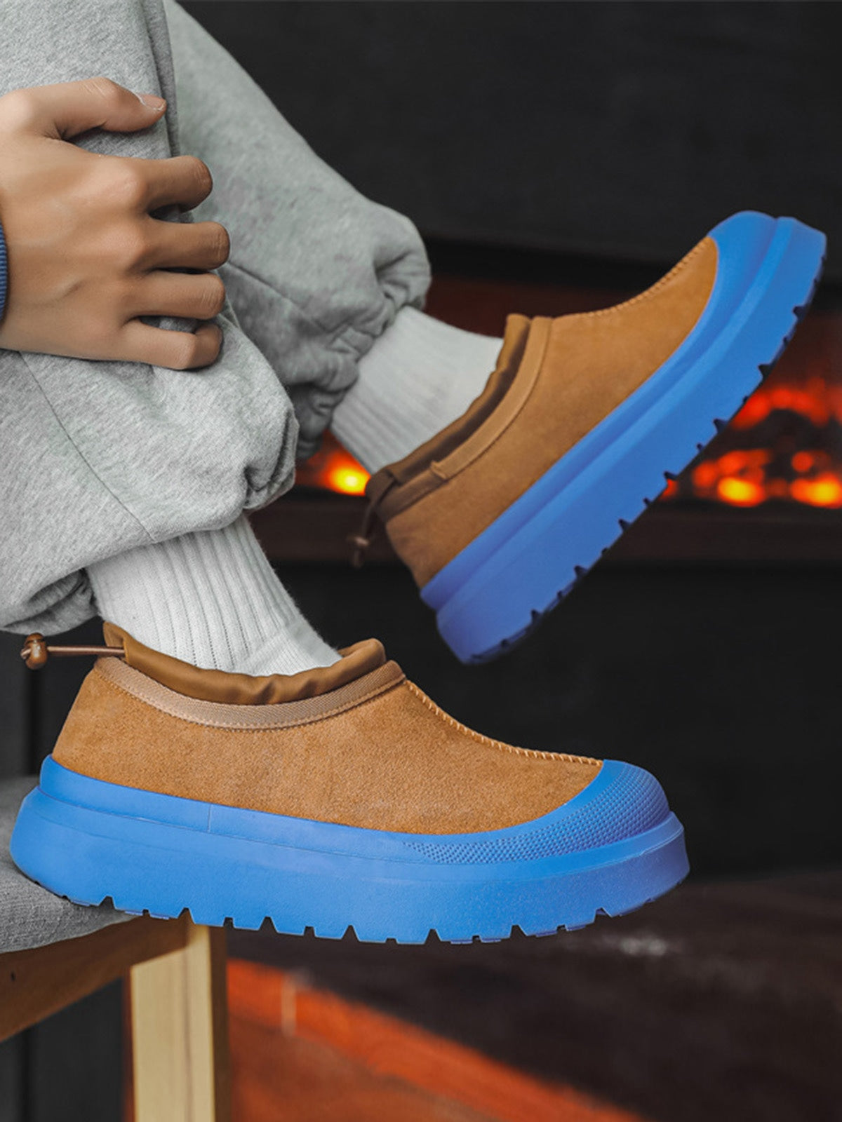 Thesupermade Thick-soled Fleece Fur Snow Boots 