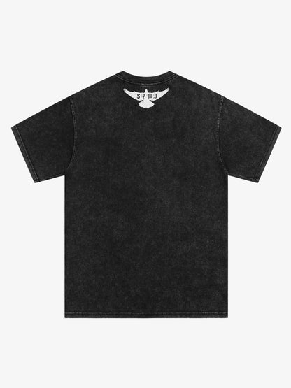 Original Saint Slogan Graphic T-Shirt 