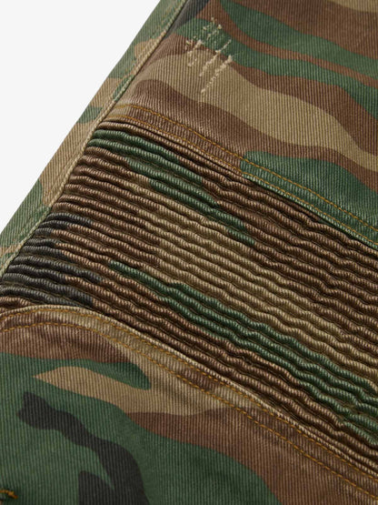 Thesupermade Camouflage Structured Pleated Pants - 2251 