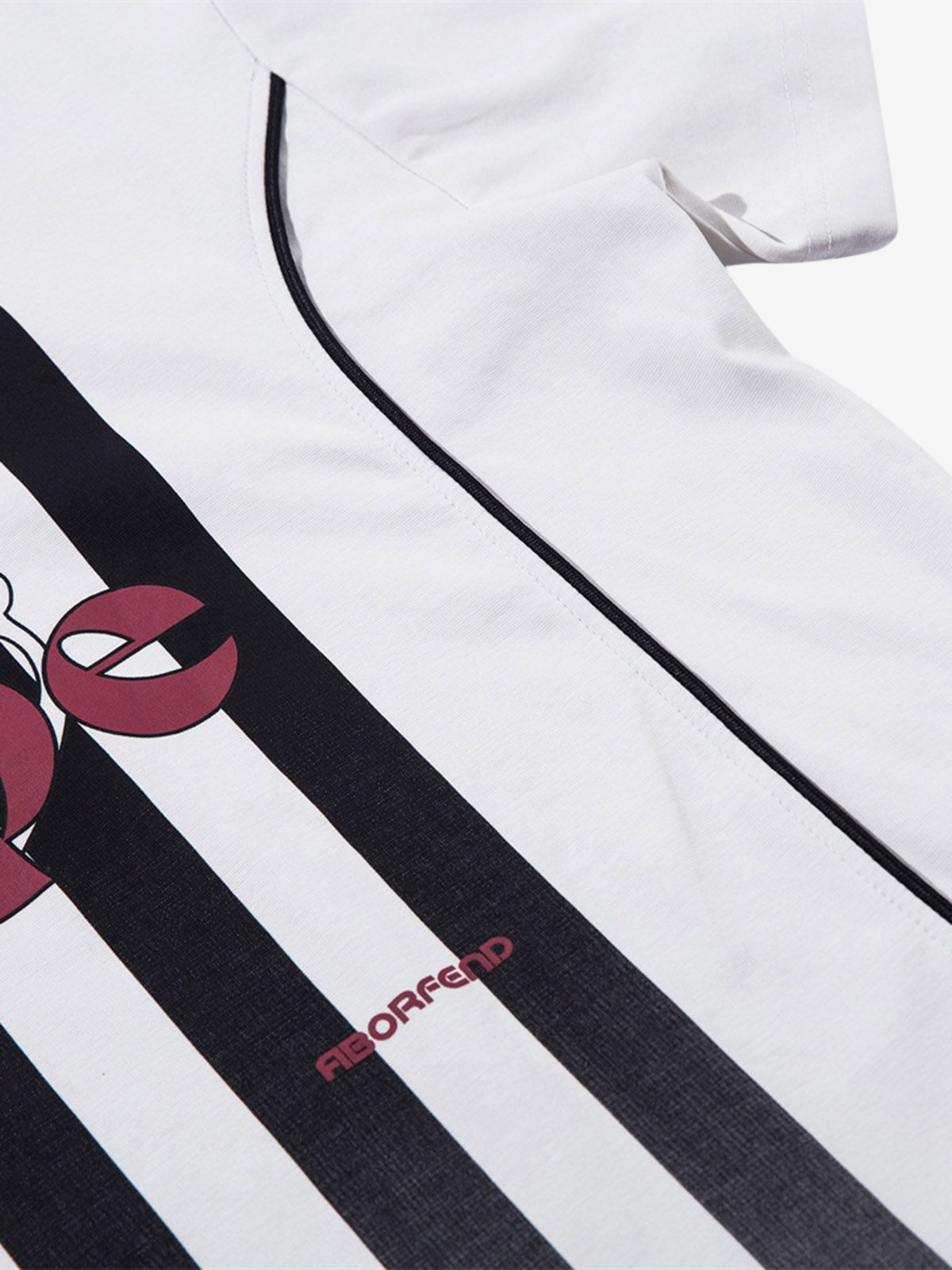 Jersey Print Short-Sleeve Polo Shirt - 2453 