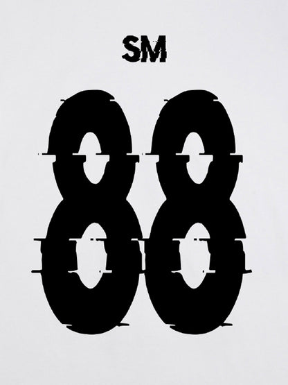 Original ”Trust is a Bullet“ Graphic Slogan T-Shirt 