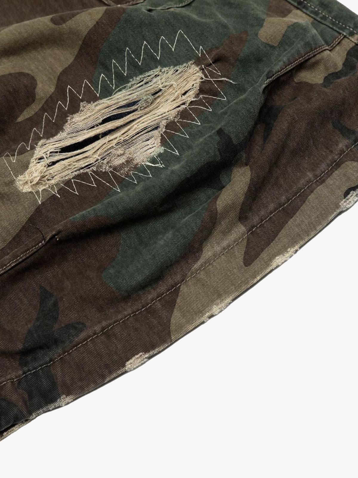 Street Camouflage Cargo Shorts 