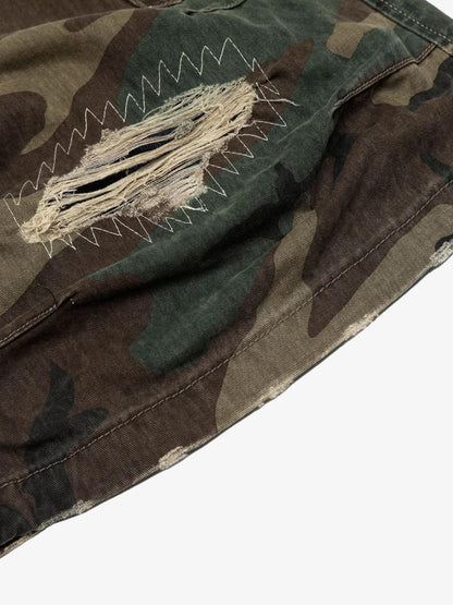 Street Camouflage Cargo Shorts 