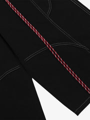 Denim Welt-Embellished Cargo Jorts - 2408 