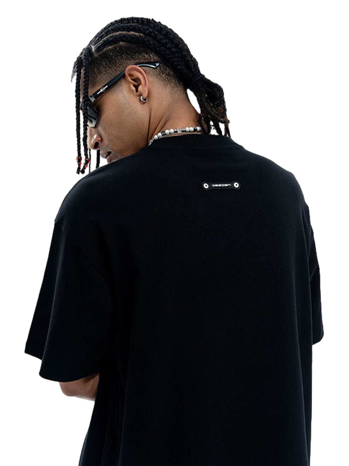 Camouflage Letter Short Sleeve T-Shirt 