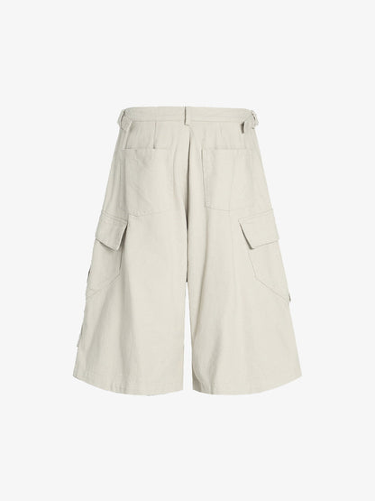 Cleanfit Multi-Pocket Cargo Jorts 