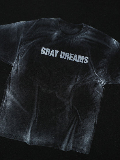 Street Retro Art Pattern Printed T-Shirt 