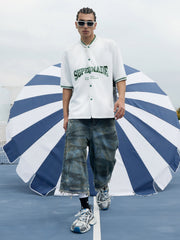 Original Camouflage Spliced Baseball T-Shirt - 2350 