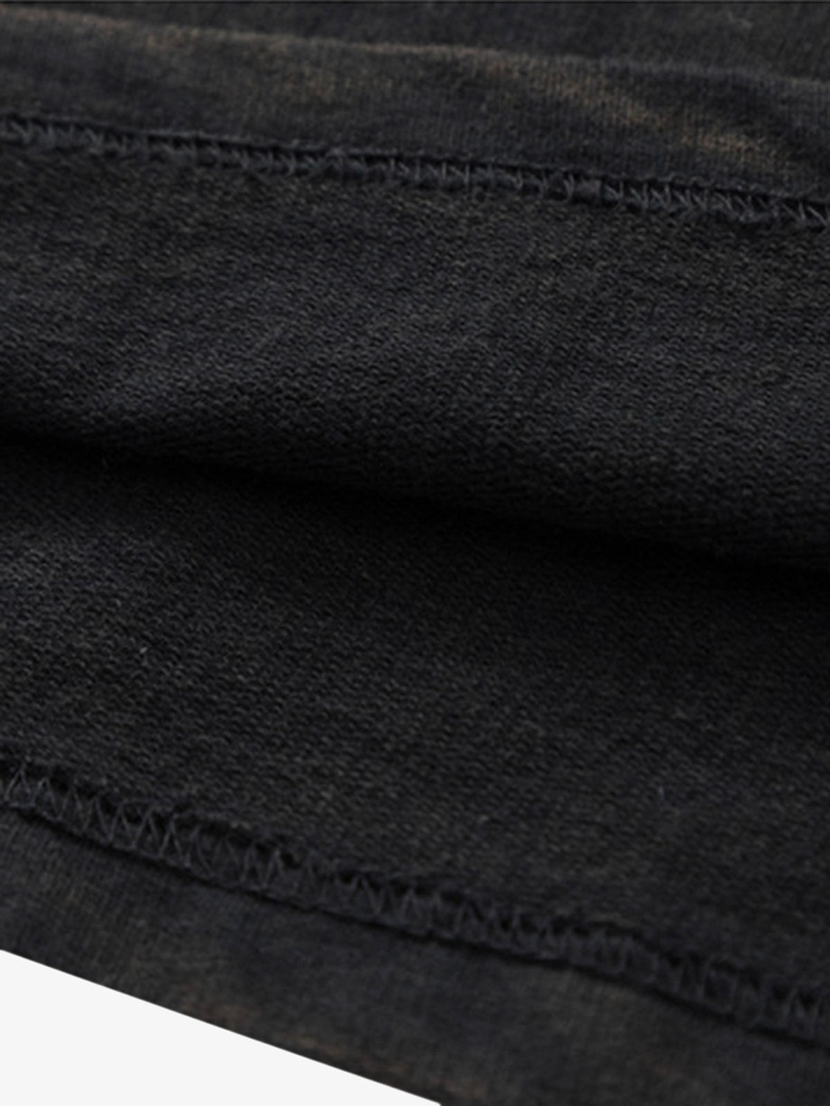 Thesupermade Washed Hooded Cotton Undershirt 