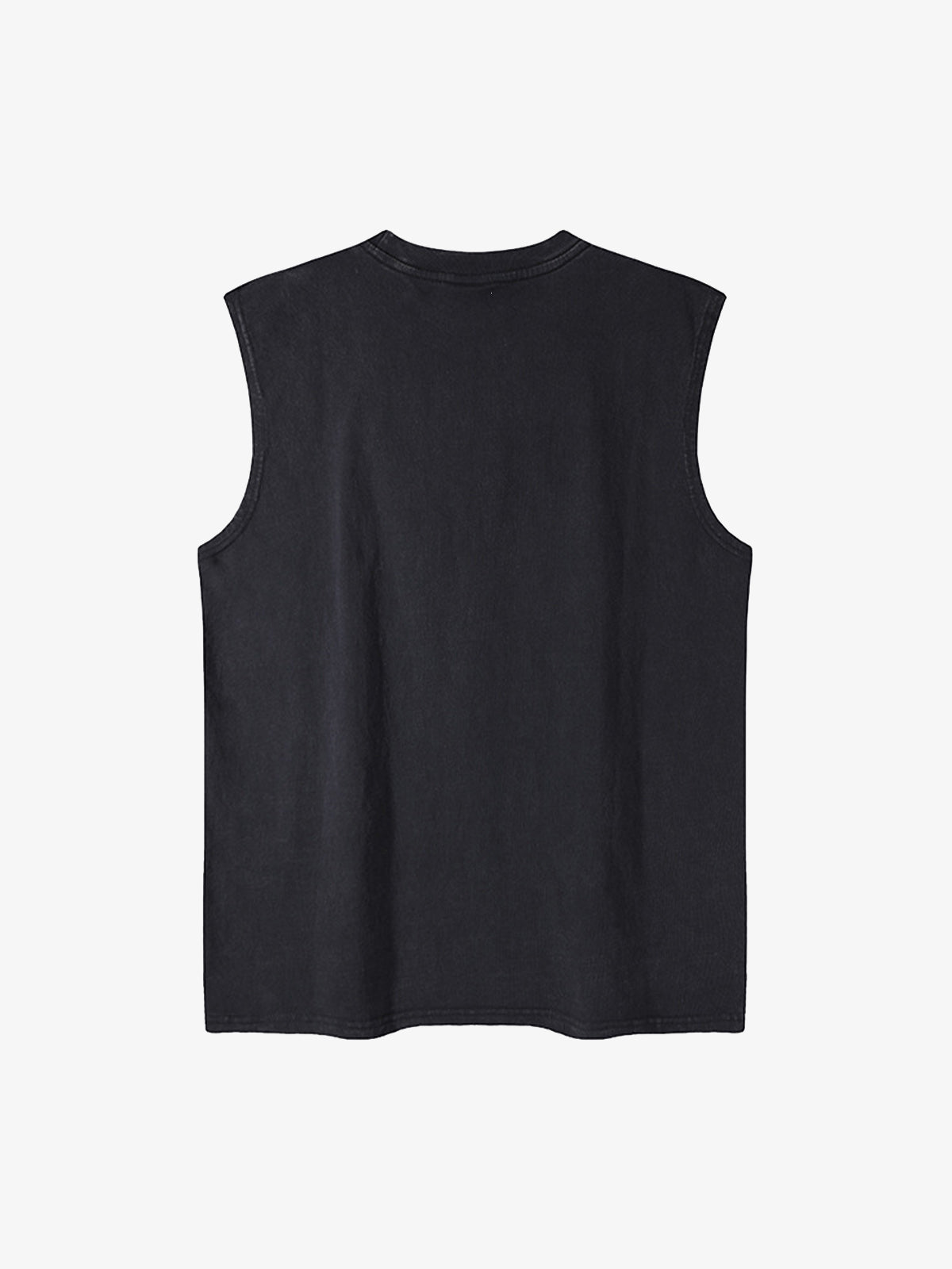 Graphic Lettering Chain Vest 