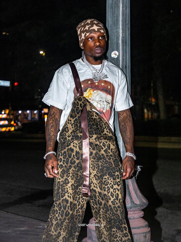 Thesupermade Leopard Print Street Style Workwear Overalls - 2020 