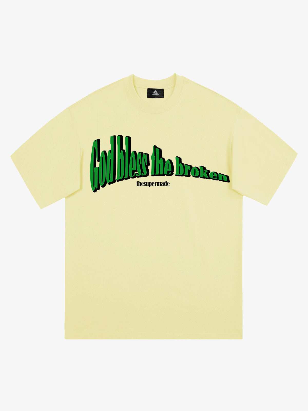 Original "God Bless The Broken" Slogan T-shirt 