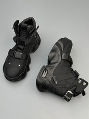 Dual-Strap Stealth Runner Boots 