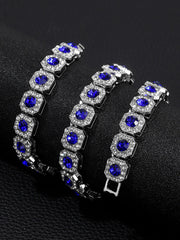 Thesupermade Round Diamond Cuban Necklace 