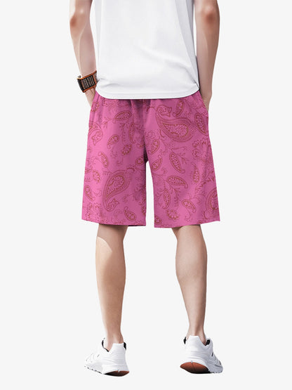 Thesupermade Skull Hand Print Hip-hop Shorts 