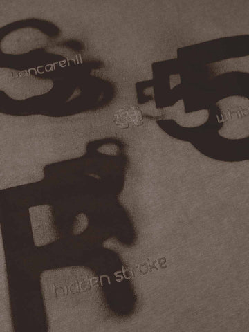 Thesupermade High Street Hip Hop Print Vest - 2373 