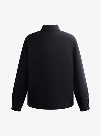 Graphic Portrait Print Long-Sleeve Shirt 