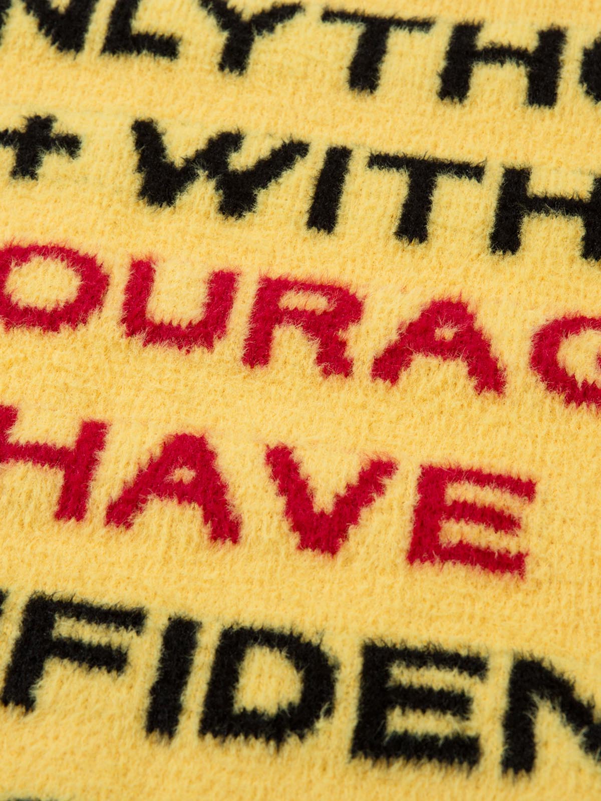 Thesupermade Letter Graphic Sweater 