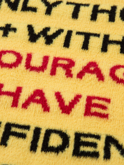 Thesupermade Letter Graphic Sweater 