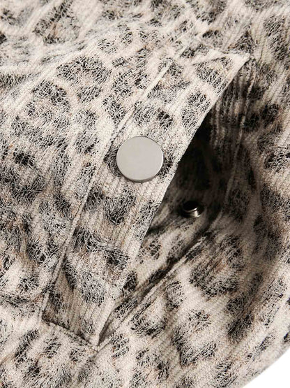 Thesupermade Washed Fur Hooded Jacket - 2265 