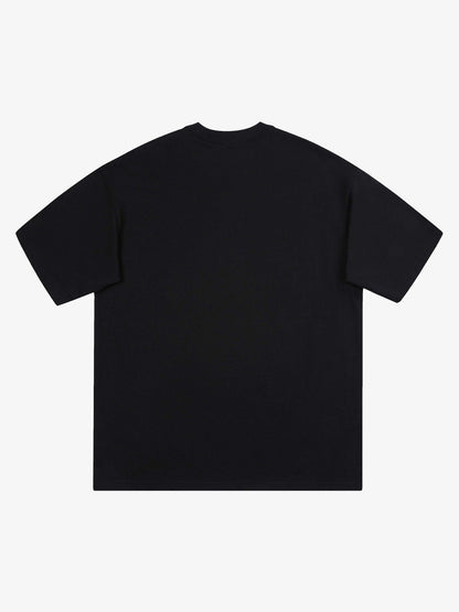 Thesupermade Street Paperclip Heart Hip Hop T-shirt 