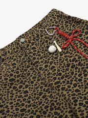 Cheetah Print Barrel Pants - 2416 