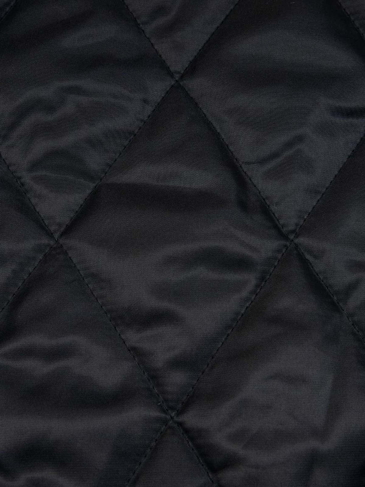 Patchwork Fur Hooded Quilted Jacket 