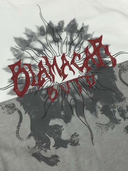 Distressed Batik Graphic T-Shirt 